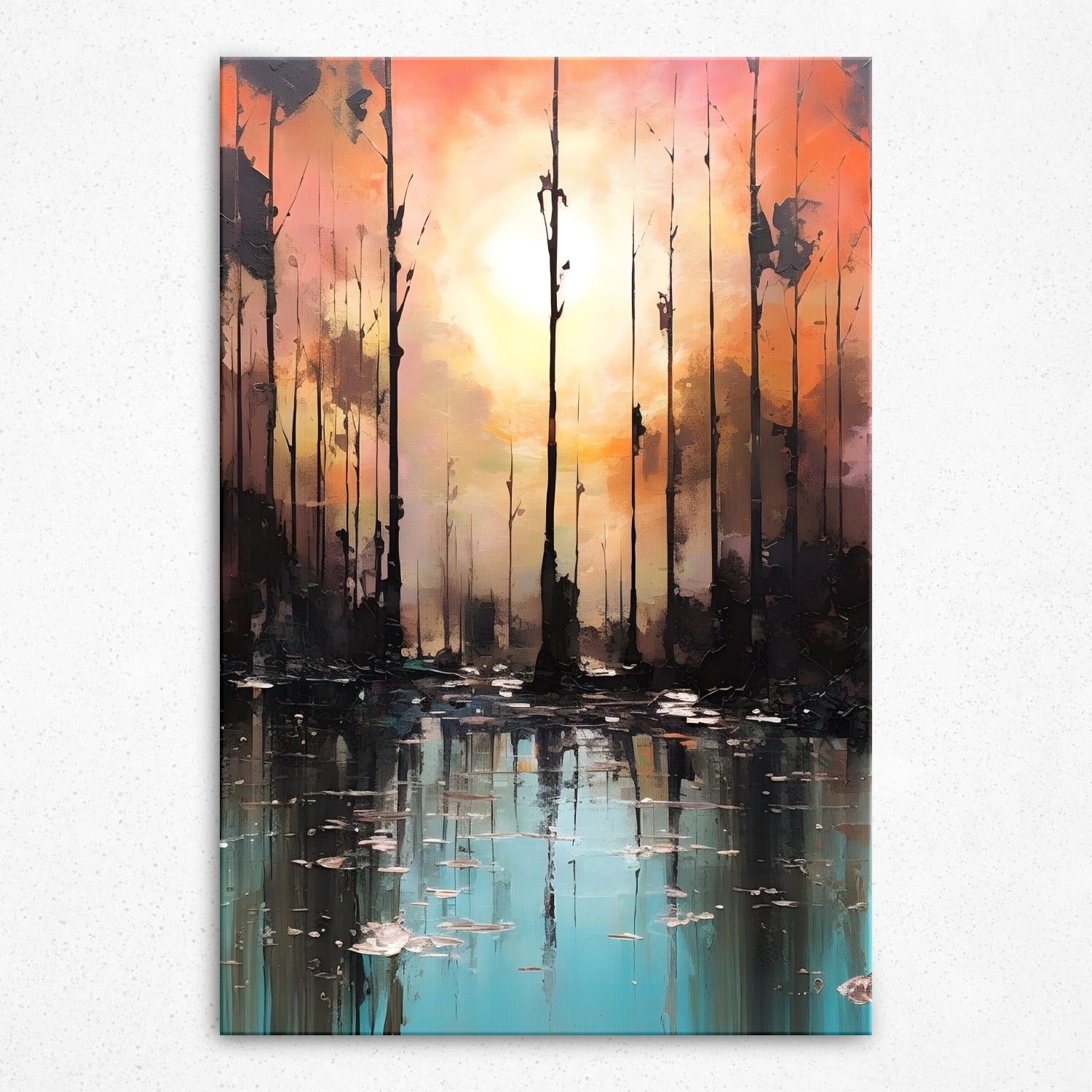 Whispering Reflections (Canvas)